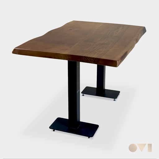 [RFT120ML_VTX02_WT] ريفتي M L VTX طاولة جوز 120*70*5